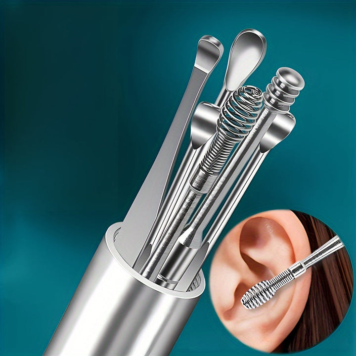 Ear cleaner set made of stainless steel | Stornfield