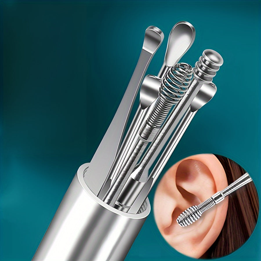 Ear cleaner set made of stainless steel | Stornfield