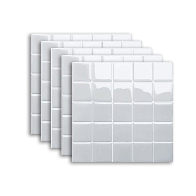 Stornfield | Waterproof Self-Adhesive White Mosaic Tiles for Kitchen Backsplash