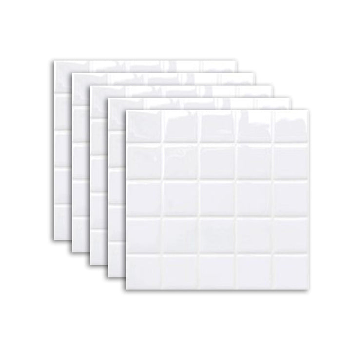 Stornfield | Waterproof Self-Adhesive White Mosaic Tiles for Kitchen Backsplash