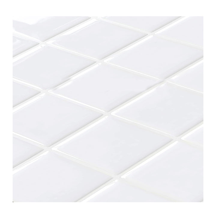 Stornfield | Waterproof Self-Adhesive White Mosaic Tiles for Kitchen Backsplash