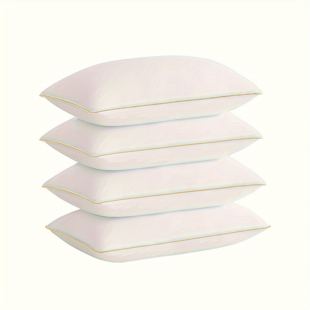Cooling Bed Pillows for Sleeping – Luxury Hotel Quality with 3D Microfiber Filling and Breathable Cover – Ideal for Side, Back, and Stomach Sleepers, Queen Size | Stornfield