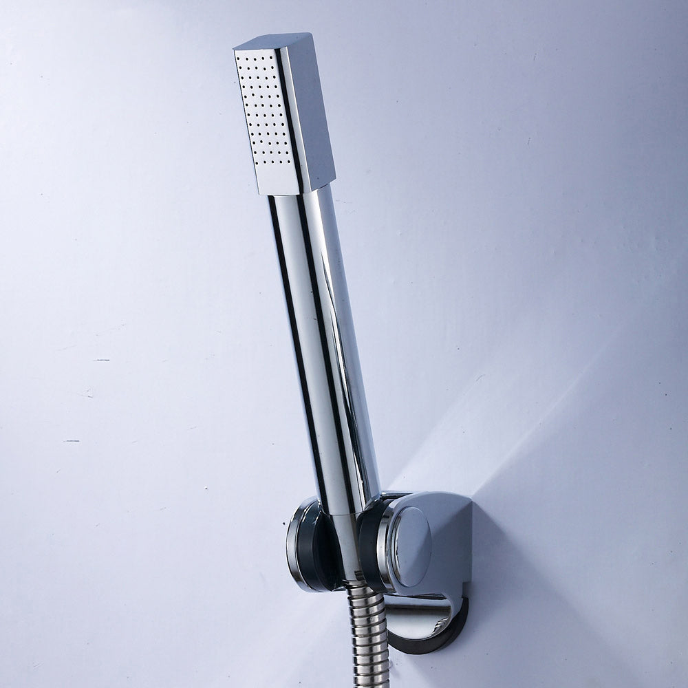 Stornfield | Simple Handheld Shower Head Square 304 Stainless Steel Shower Head