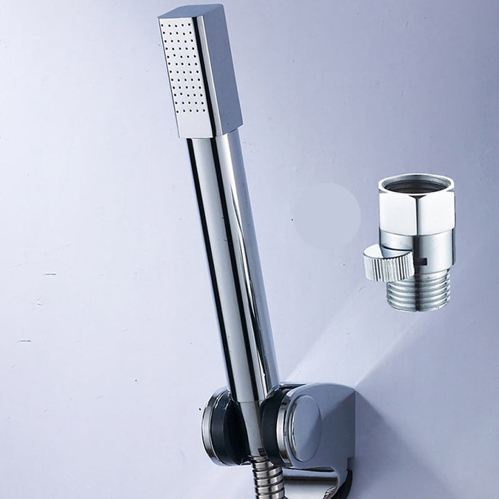 Stornfield | Simple Handheld Shower Head Square 304 Stainless Steel Shower Head