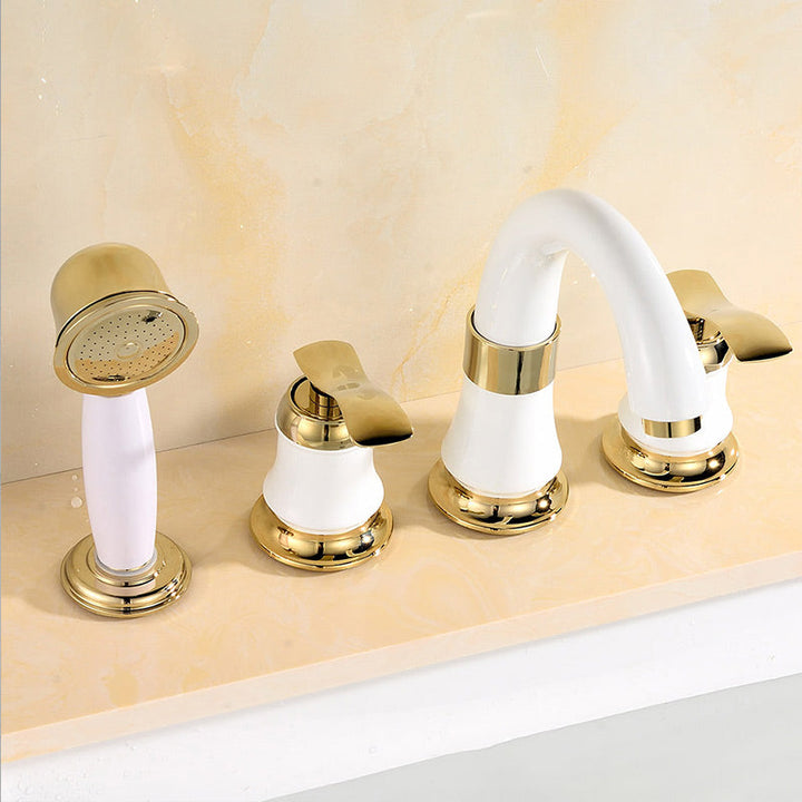 Stornfield | Contemporary Surface-Mounted Bathtub Faucet, Bathtub Finish for Bathroom