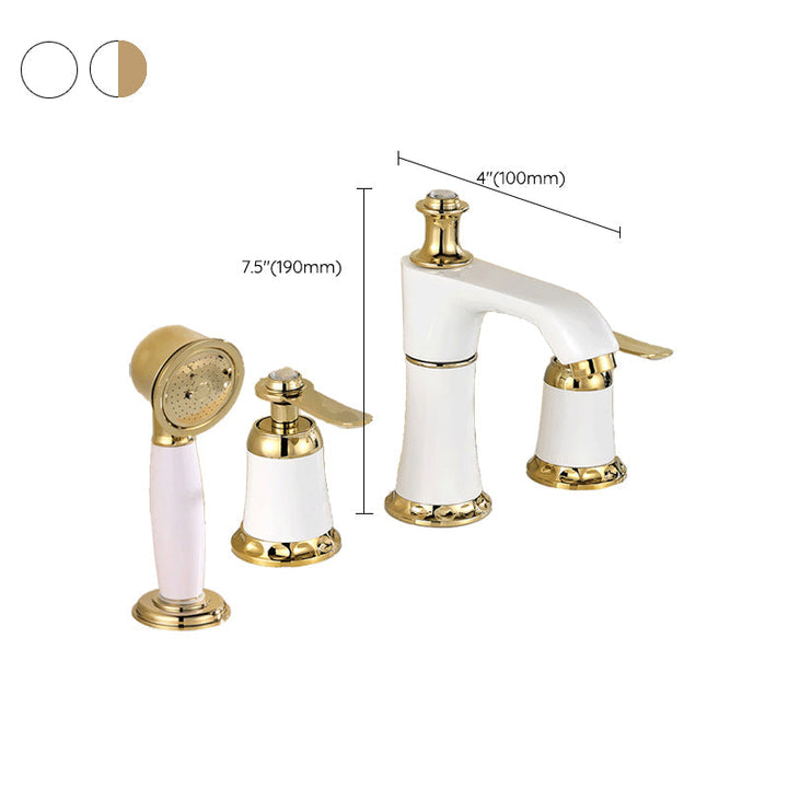 Stornfield | Contemporary Surface-Mounted Bathtub Faucet, Bathtub Finish for Bathroom