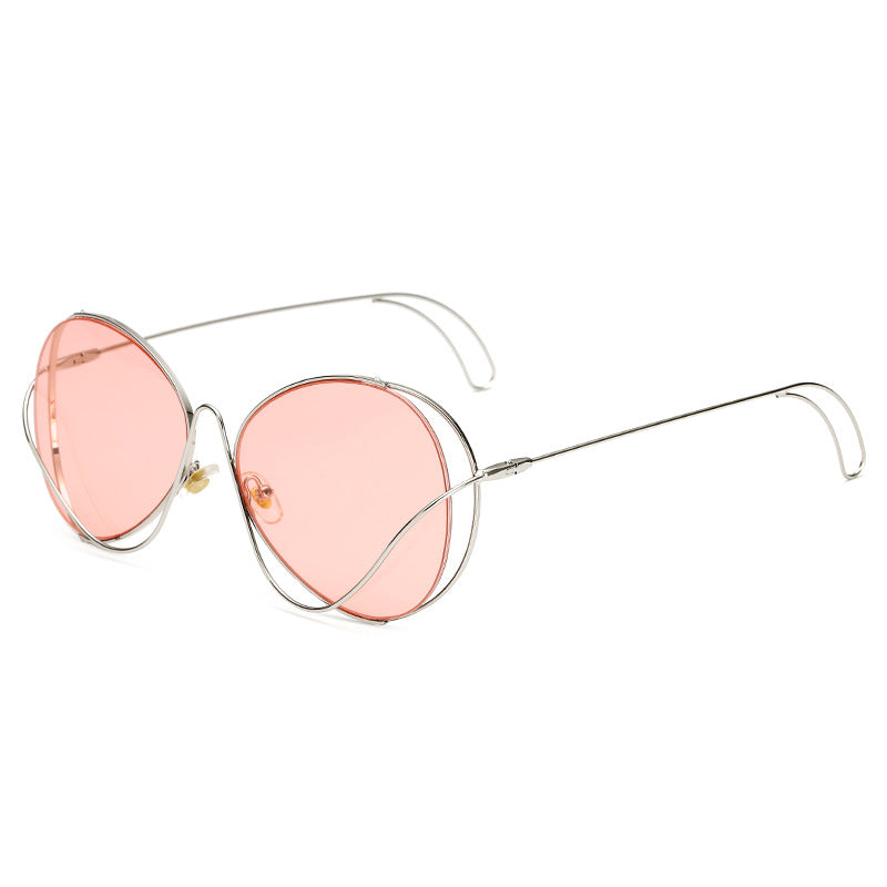 Ladies' fashion half-frame glasses with intricate, minimalist design Stornfield