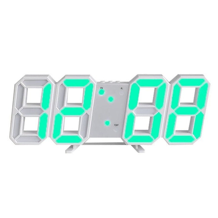 ClariTime 3D LED Wall Clock — Recognize your stress-free time in radiant clarity at any time | Stornfield