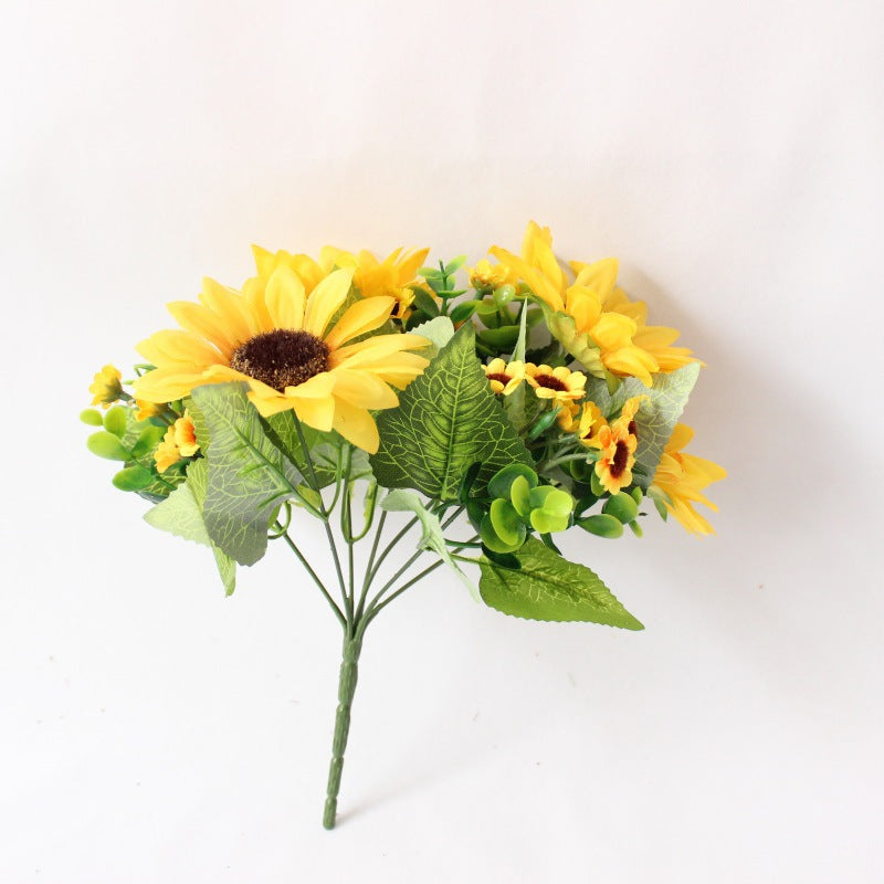 Lifelike Sunflower Bouquet