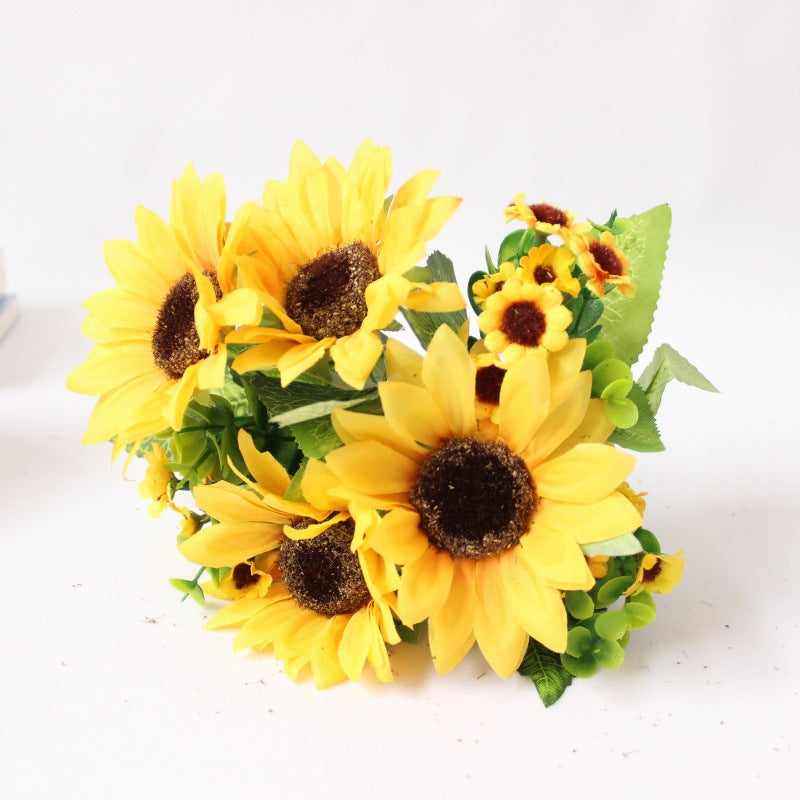 Lifelike Sunflower Bouquet