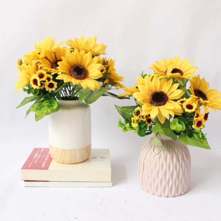 Lifelike Sunflower Bouquet
