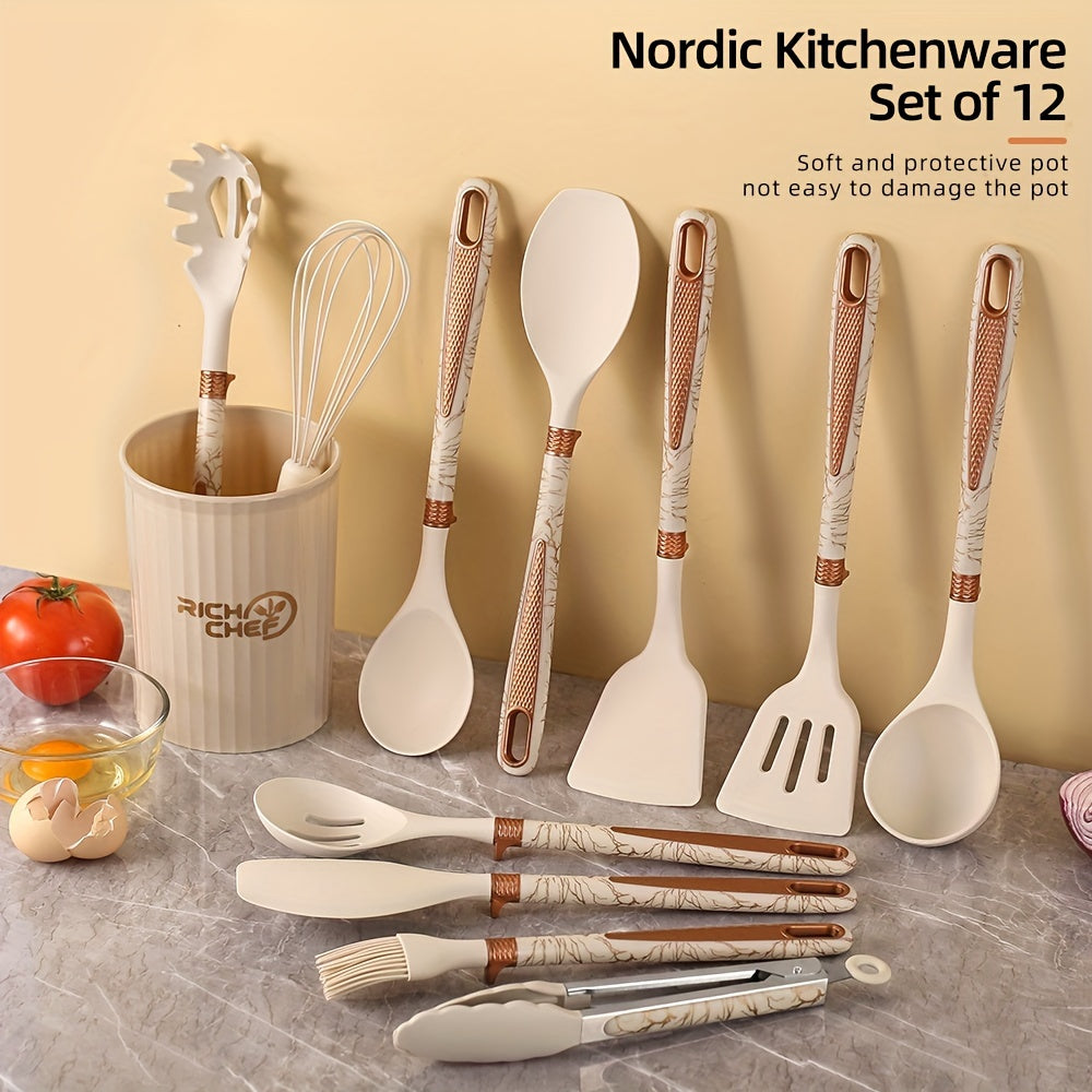 Stornfield | Cooking - Kitchen joy with the elegant silicone kitchen utensil set