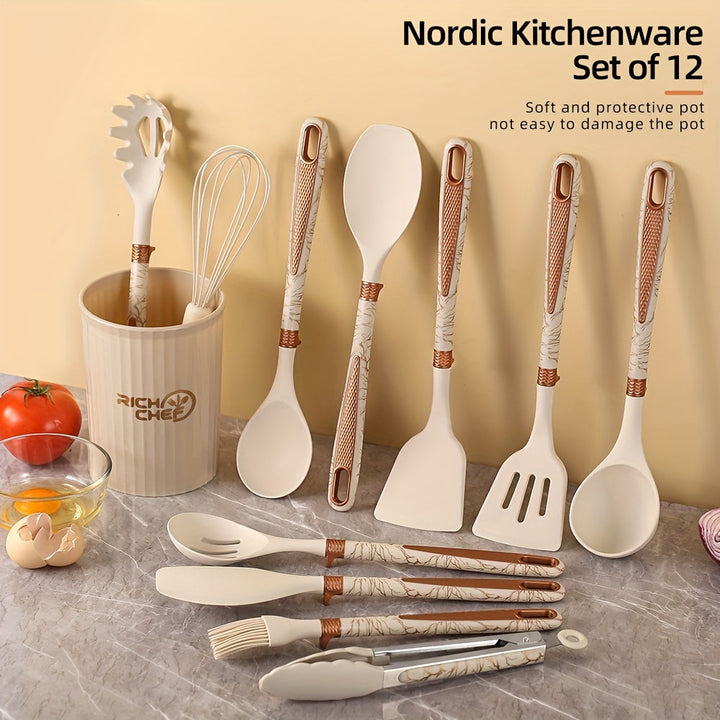 Stornfield | Cooking - Kitchen joy with the elegant silicone kitchen utensil set