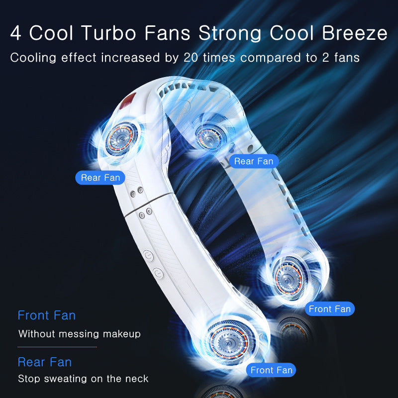 Portable Foldable Hanging Neck Fan | Stornfield