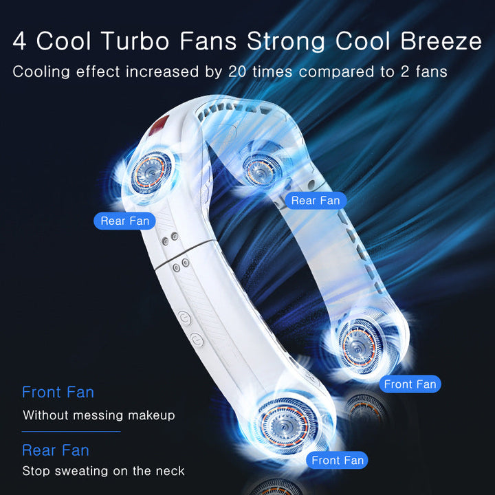 Portable Foldable Hanging Neck Fan | Stornfield