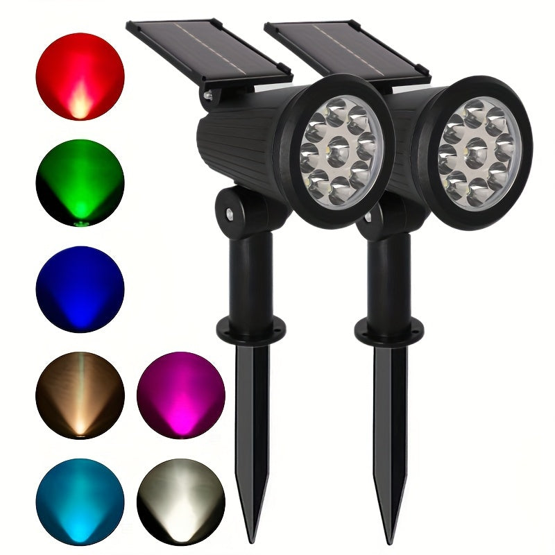 SolarLuxe Spotlight - Sustainable 9LED Garden Lighting | Stornfield