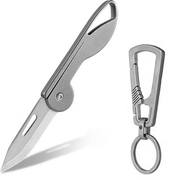 Mini Titanium Alloy Folding Pocket Knife Stornfield