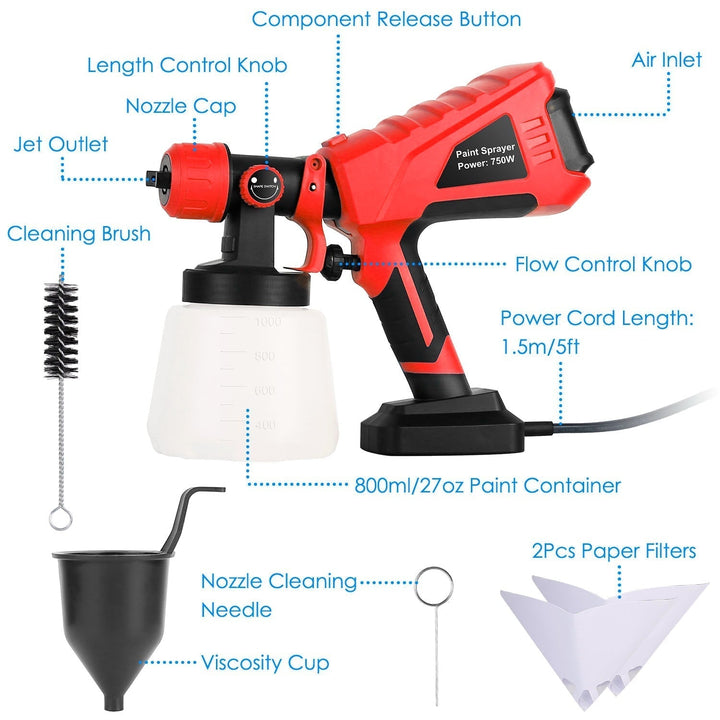 Stornfield | 750W Electric Paint Sprayer