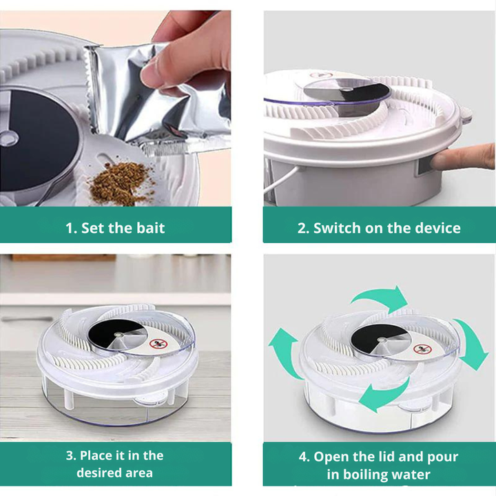 Fly trap without chemicals – SilentCatch | Stornfield