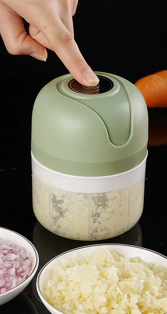 ChopCharge Mini USB Electric Garlic Chopper Stornfield