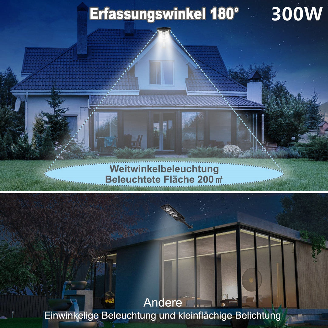 Solar lamp streetlight with motion sensor 300W/400W | Stornfield