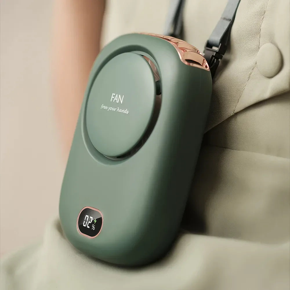 Portable Hanging Neck and Waist Fan | Stornfield