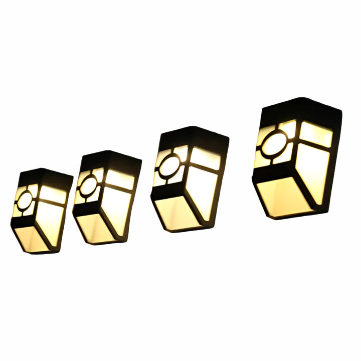 Solar LED Wall Light – Energy Saving and Weatherproof | 2-Pack for Outdoor Use | Stornfield