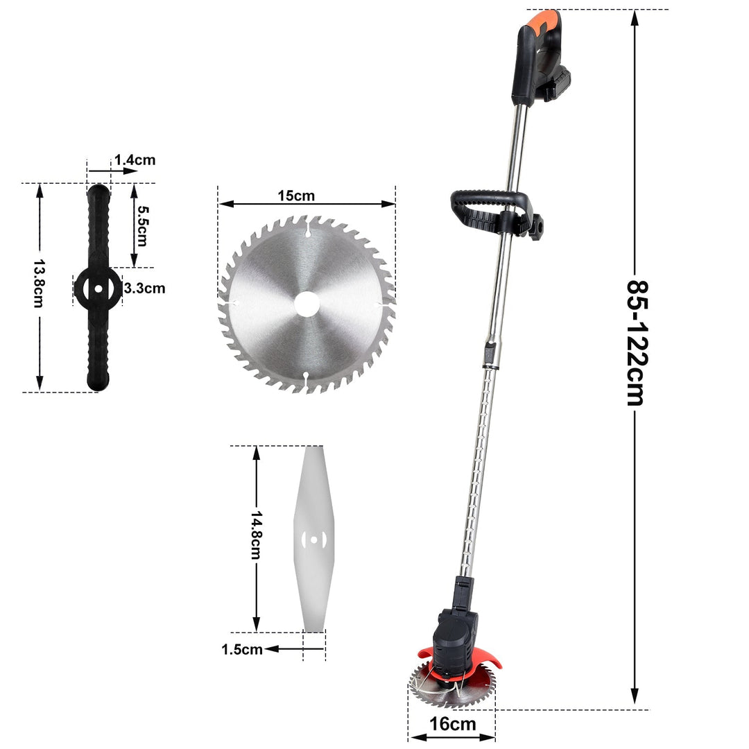 Battery Lawn Trimmer 21V 8000 RPM | Stornfield