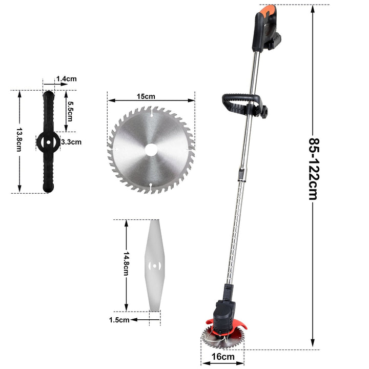 Battery Lawn Trimmer 21V 8000 RPM | Stornfield