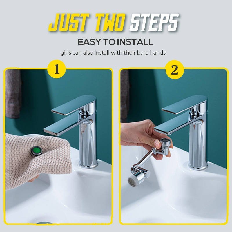 Rotatable Multifunctional Extension Faucet | Stornfield