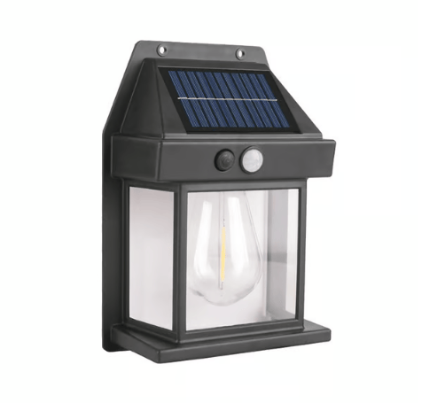 Solar wall light with motion detector | Stornfield