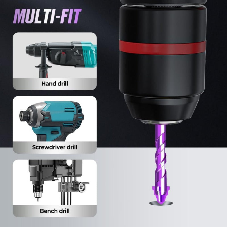 Woyuosn VioletShield Quad-Edge Drill Set Stornfield