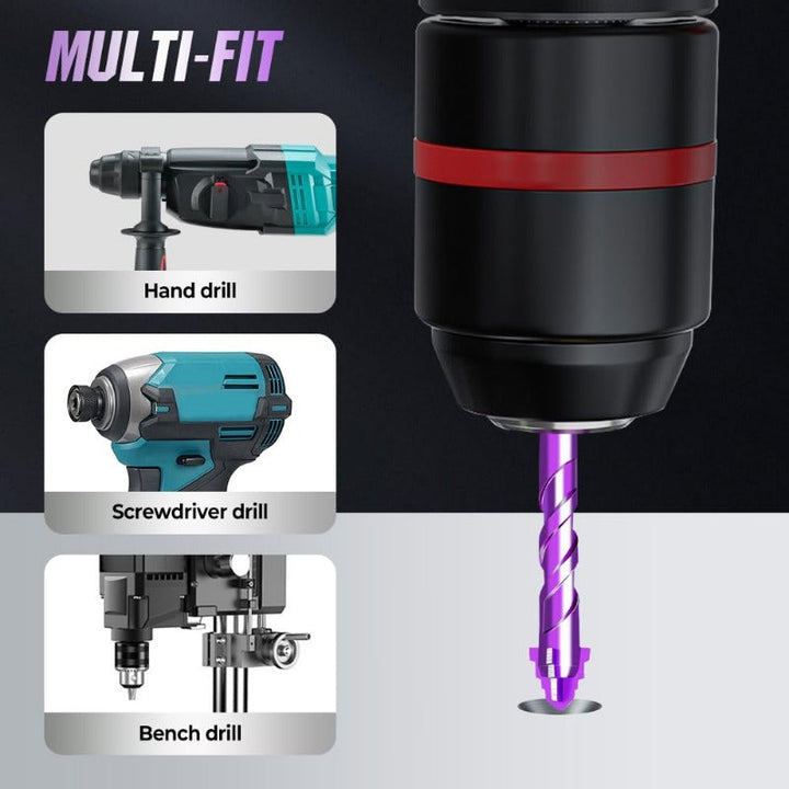 Woyuosn VioletShield Quad-Edge Drill Set Stornfield