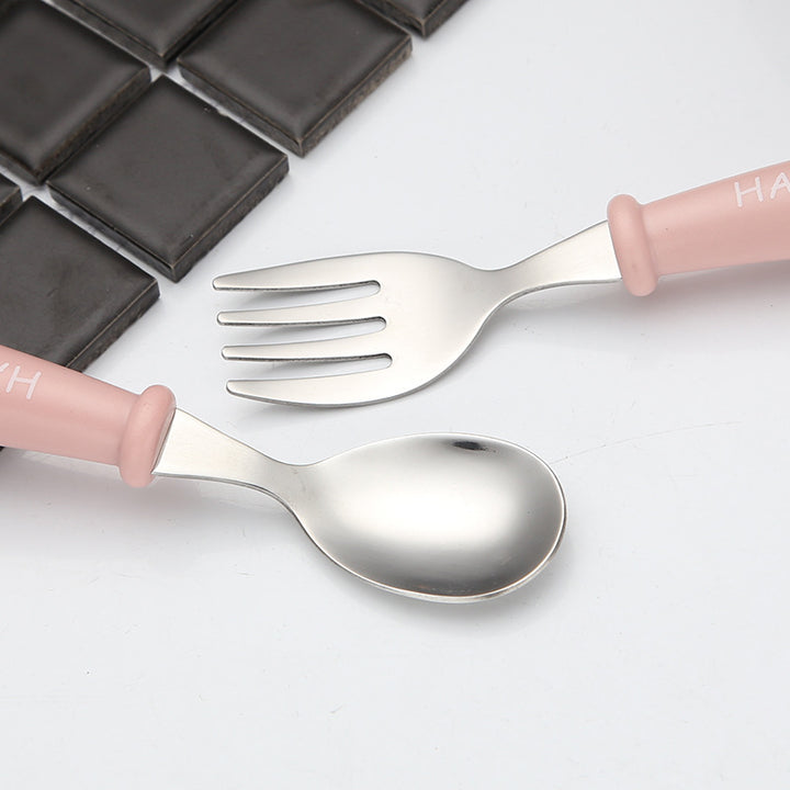 Child-friendly dining fork with safe grip Stornfield