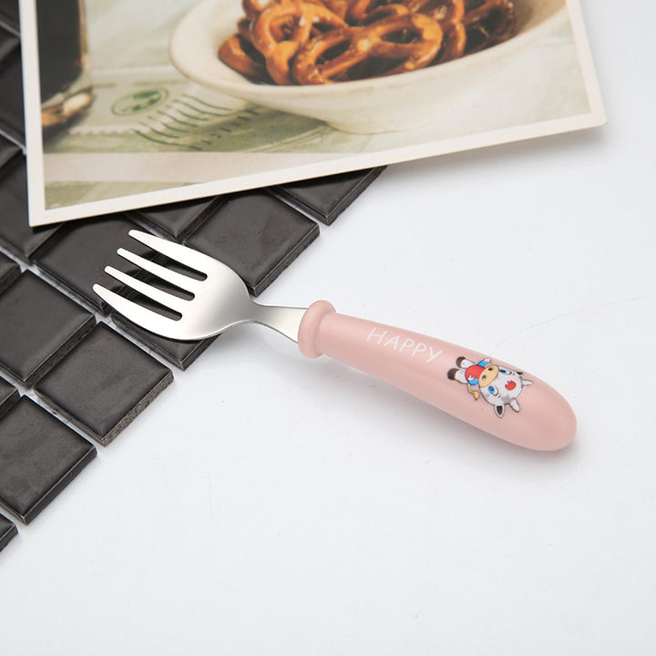 Child-friendly dining fork with safe grip Stornfield