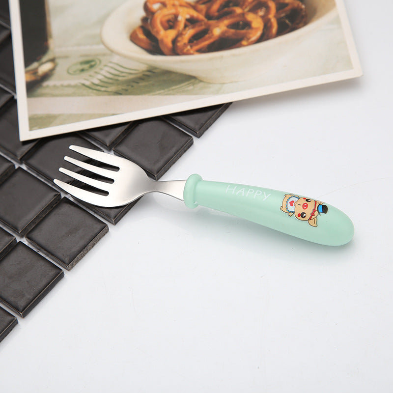 Child-friendly dining fork with safe grip Stornfield