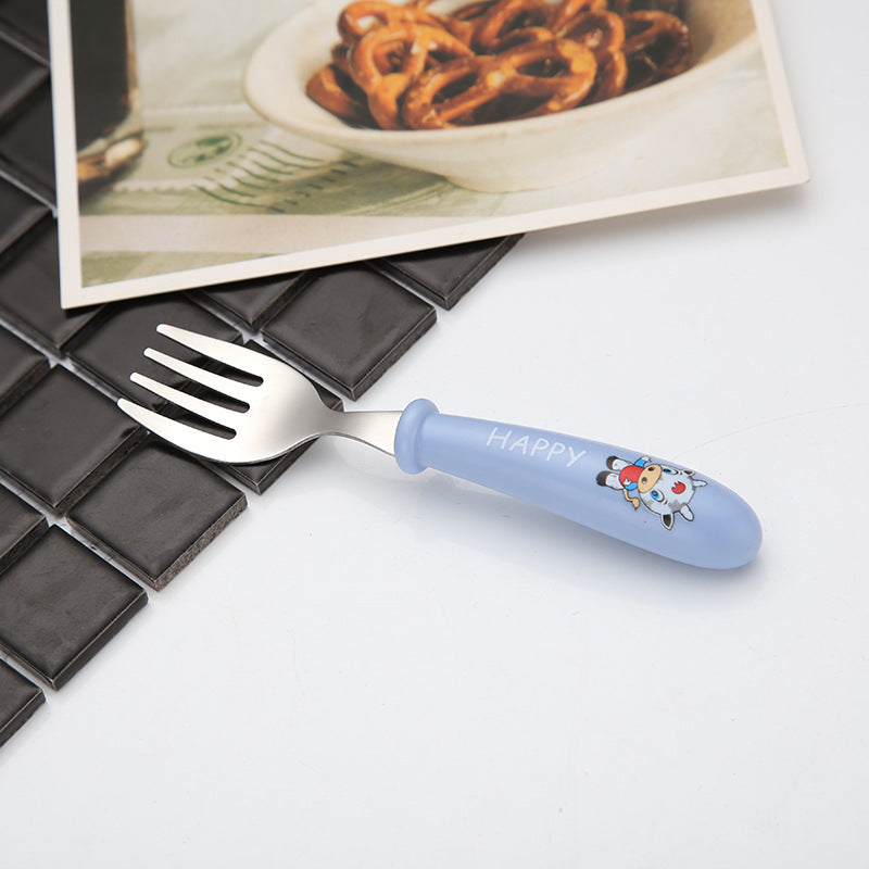 Child-friendly dining fork with safe grip Stornfield