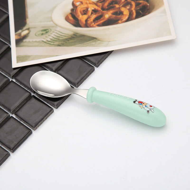 Child-friendly dining fork with safe grip Stornfield