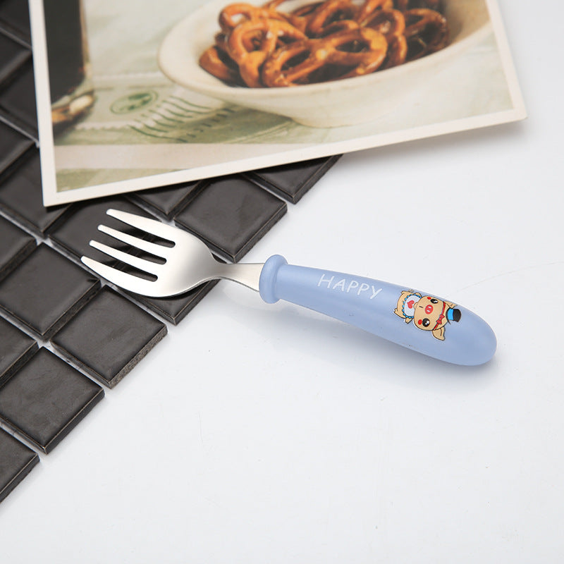 Child-friendly dining fork with safe grip Stornfield