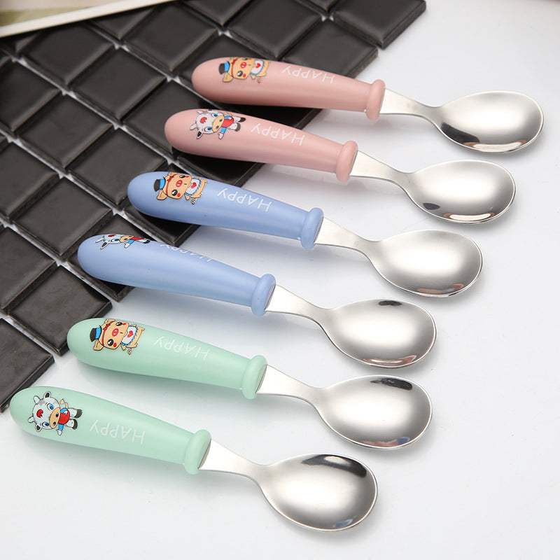 Child-friendly dining fork with safe grip Stornfield