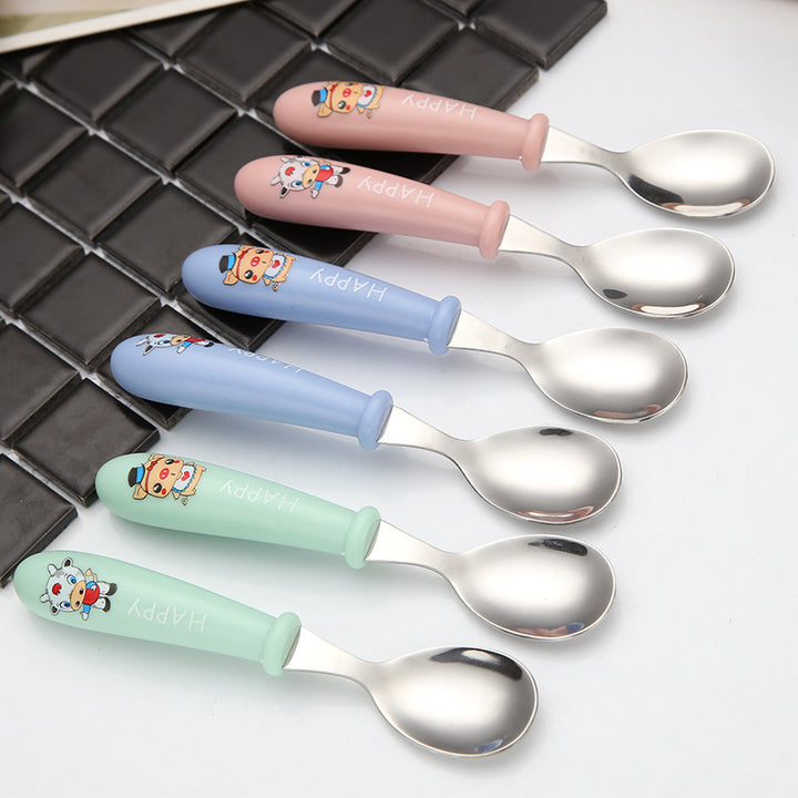 Child-friendly dining fork with safe grip Stornfield