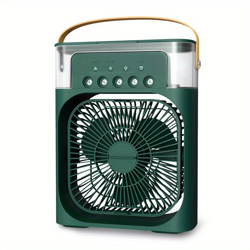5A 2V Portable 600ml Spray Cooler Fan Desk USB Rechargeable Perfume Humidifier Air Conditioning A/C Cooling Fan 3 Wind Speeds | Stornfield