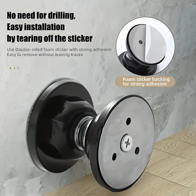 Magnetic door stopper without drilling | Stornfield