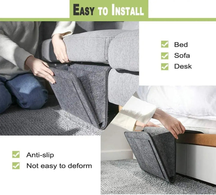 SpaceMate Organizer — No more chaos, more calm and space right next to your bed! | Stornfield
