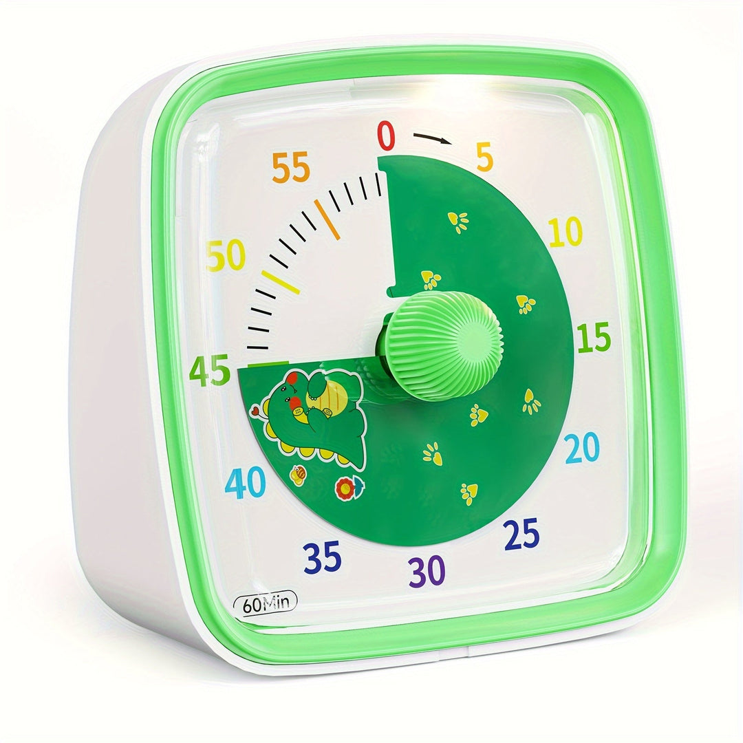 Rainbow Time Management Timer – Visual 60-Minute Countdown Timer for Study, Work, and Home | Stornfield