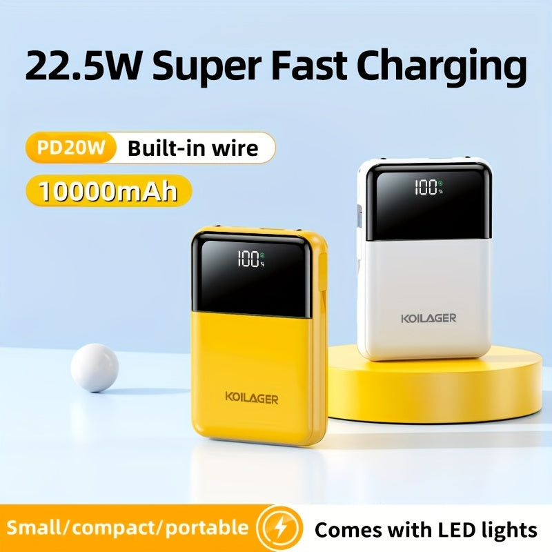 Powerbank 10000mAh Mini with Display | Stornfield