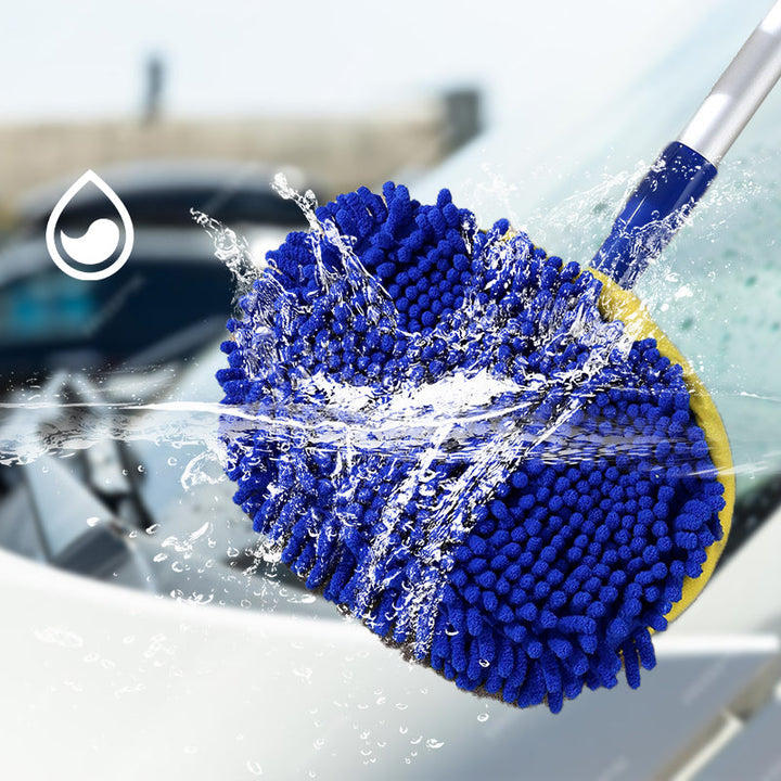 Telescopic car wash mop with extendable handle | Stornfield
