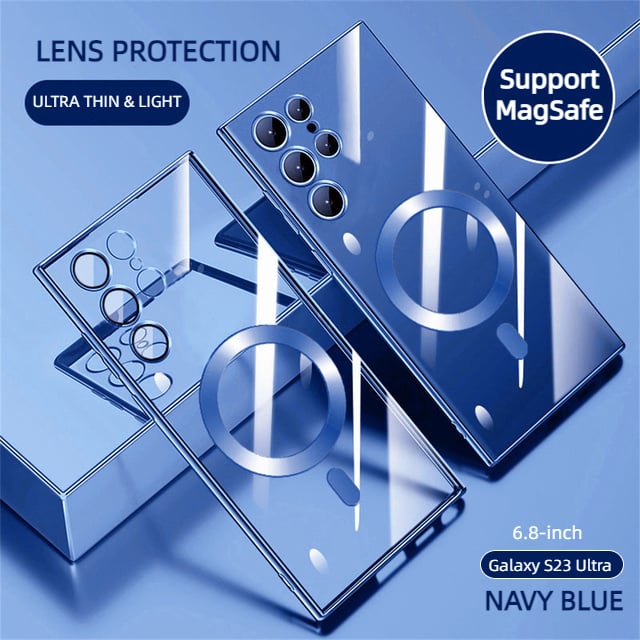 Stornfield | Luxury Transparent Magnetic Cover for Samsung