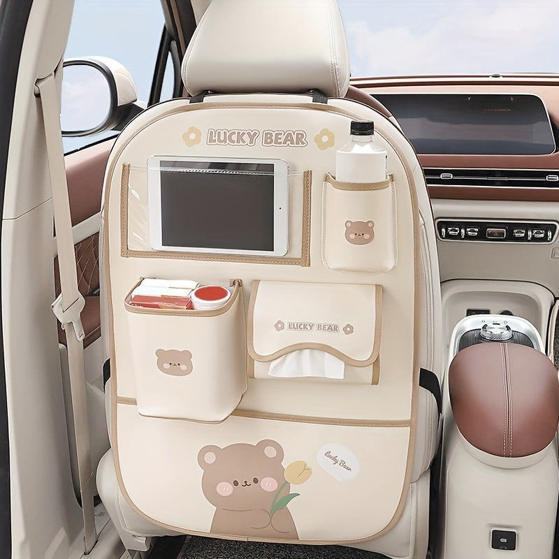Car Backseat Organizer with many compartments | Stornfield