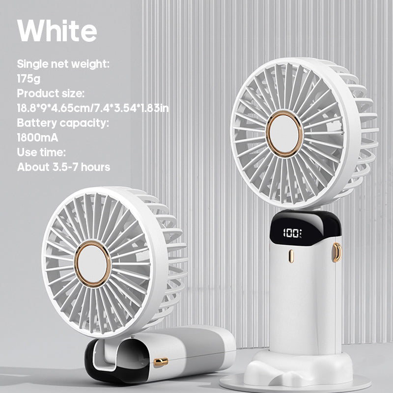 Portable USB Handheld Mini Fan with Phone Stand | Stornfield